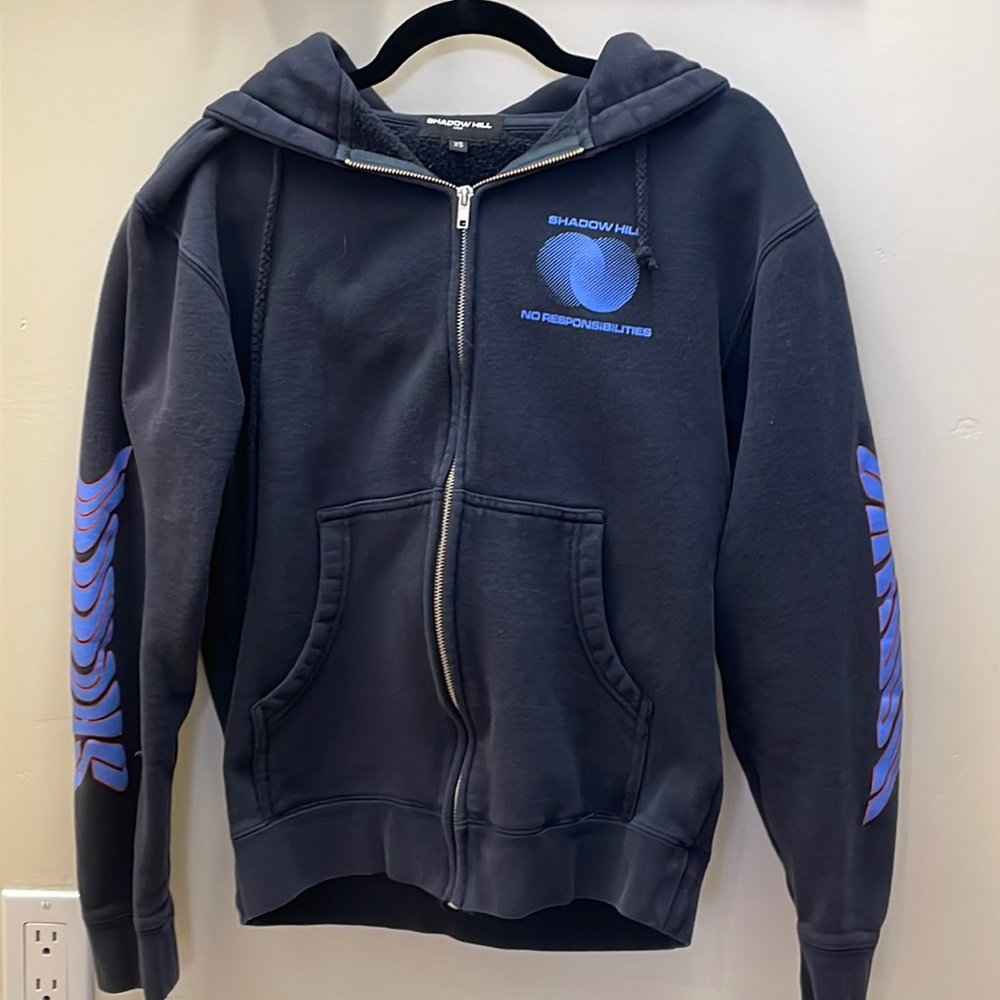 Shadow Hill Navy hoodie